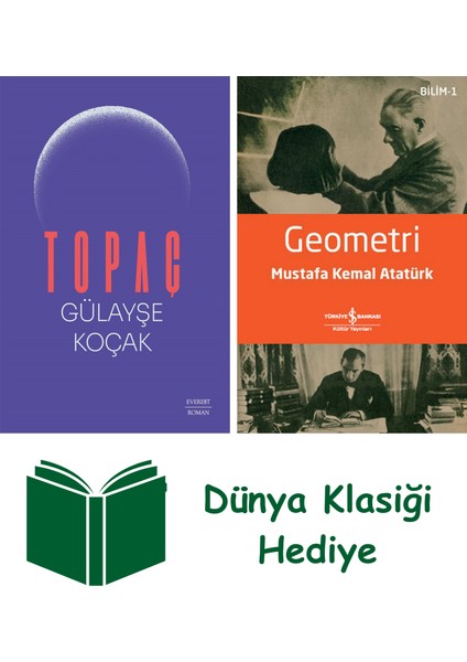 Topaç + Geometri + Dünya Klasiği Hediye