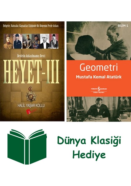 Heyet 3 + Geometri + Dünya Klasiği Hediye