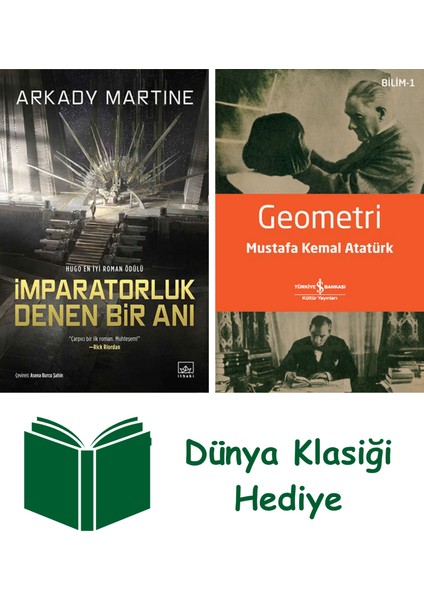 Imparatorluk Denen Bir Anı + Geometri + Dünya Klasiği Hediye