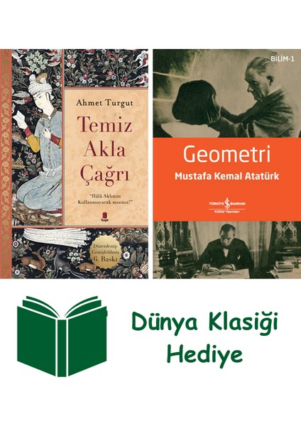 Temiz Akla Çağrı + Geometri + Dünya Klasiği Hediye