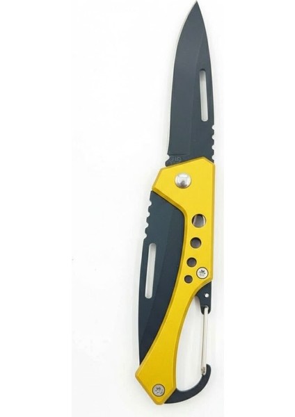 Hongjie Taktik Katlanır Çakı | Sarı Saplı, Karabin Klipli, Outdoor ve Edc fiyatları