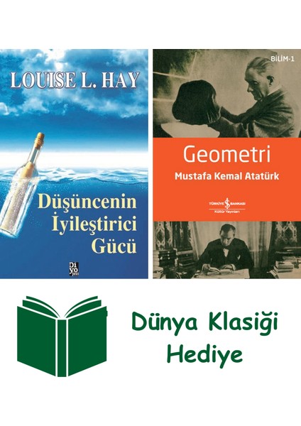 Düşüncenin Iyileştirici Gücü + Geometri + Dünya Klasiği Hediye