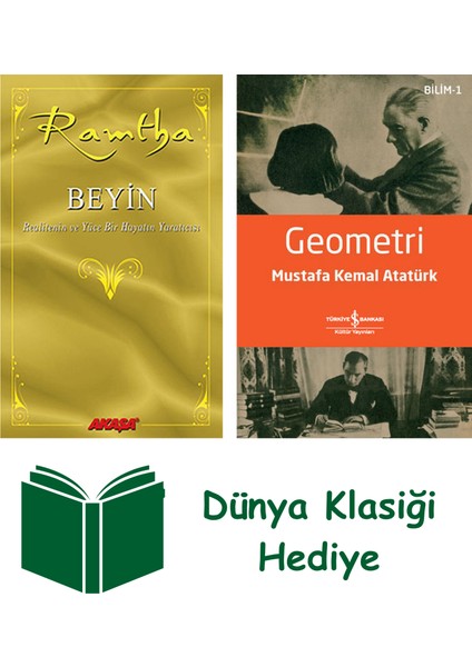 Beyin + Geometri + Dünya Klasiği Hediye
