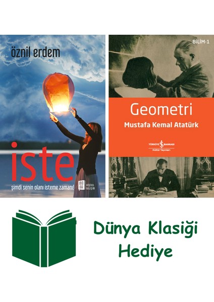 Iste + Geometri + Dünya Klasiği Hediye