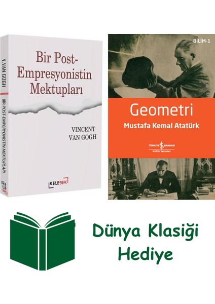 Bir Post- Empresyonistin Mektupları + Geometri + Dünya Klasiği Hediye
