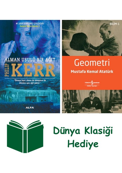 Alman Usulü Bir Ağıt + Geometri + Dünya Klasiği Hediye