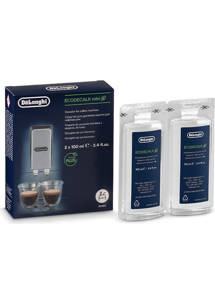 Ecodecalk Kahve Makinası Kireç Sökücü - 2x100ml fiyatları