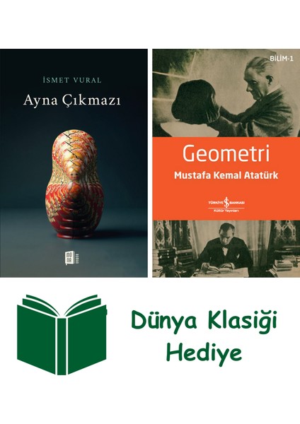 Ayna Çıkmazı + Geometri + Dünya Klasiği Hediye