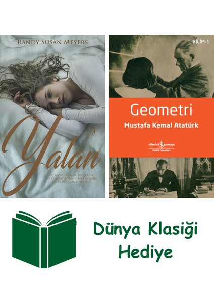 Yalan + Geometri + Dünya Klasiği Hediye