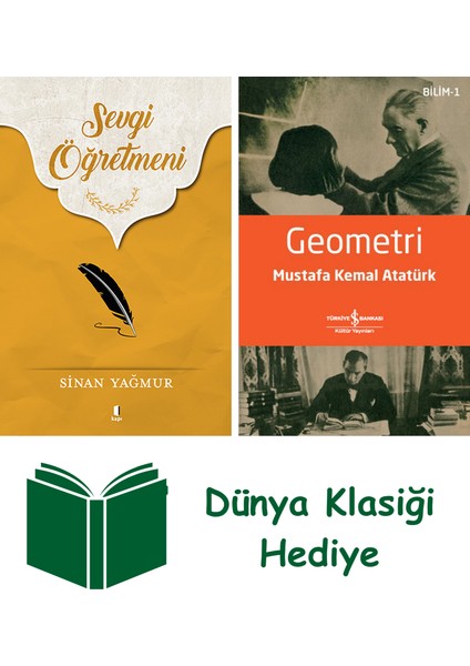 Sevgi Öğretmeni + Geometri + Dünya Klasiği Hediye