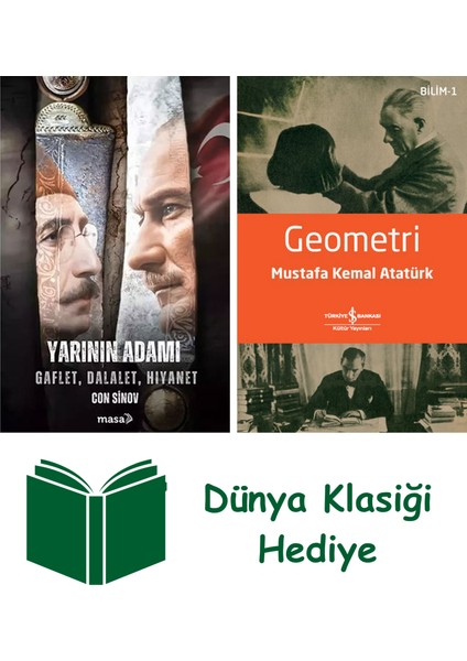 Yarının Adamı + Geometri + Dünya Klasiği Hediye