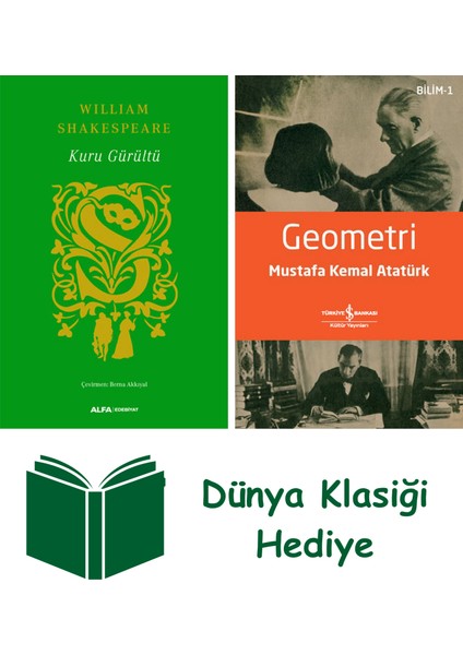 Kuru Gürültü (Ciltli) + Geometri + Dünya Klasiği Hediye