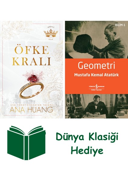 Öfke Kralı + Geometri + Dünya Klasiği Hediye
