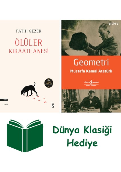 Ölüler Kıraathanesi + Geometri + Dünya Klasiği Hediye
