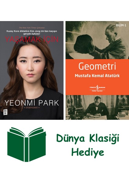 Yaşamak Için + Geometri + Dünya Klasiği Hediye