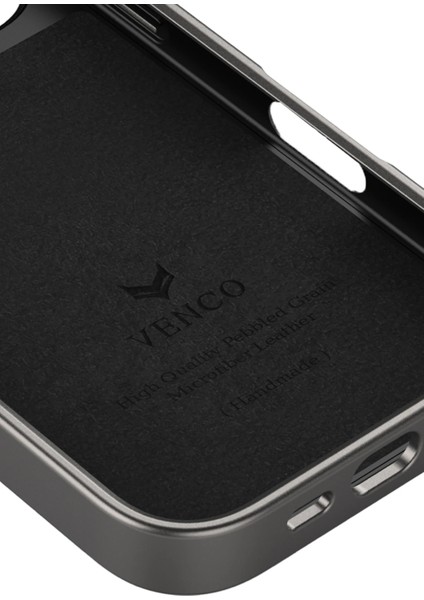 Techmrt Venco Iphone 16 Pro Brand Kapak - Gümüş modelleri