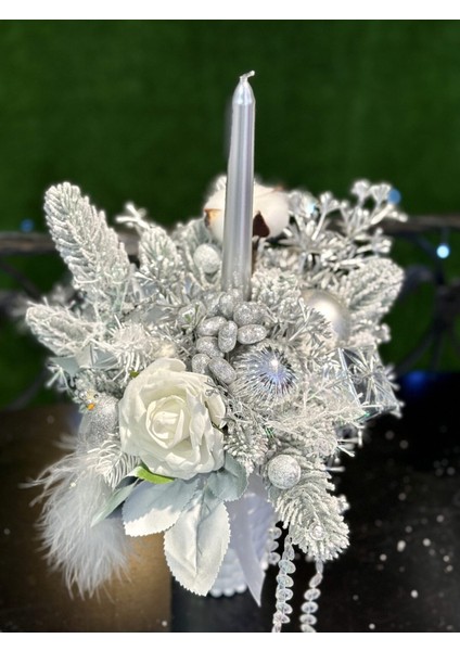 Yılbaşı Lüks Tasarım Dekor Mumluk modelleri