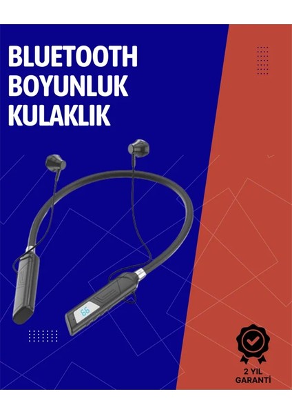 Ergonomik Tasarımlı Bluetooth Kulaklık – Gürültü Azaltmalı, Manyetik
