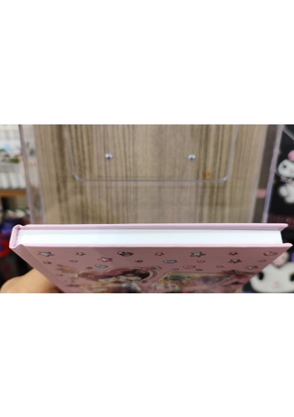 Kuromi Figürlü Ciltli Sert Kapak Ajanda Günlük Çok Amaçlı Çizgili Defter DEF23 fiyatları