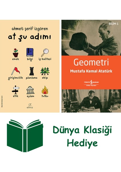 At Şu Adımı + Geometri + Dünya Klasiği Hediye