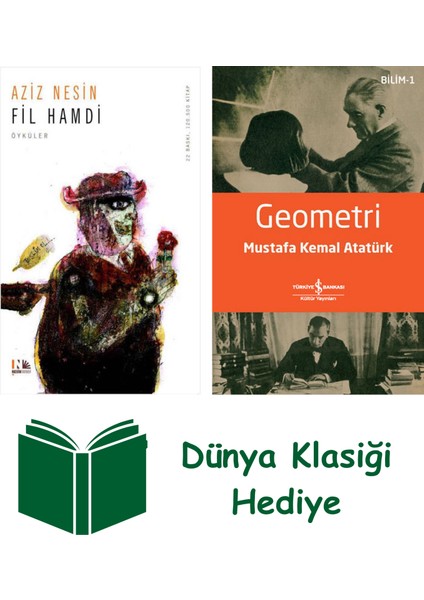 Fil Hamdi + Geometri + Dünya Klasiği Hediye