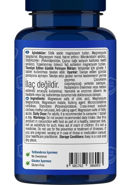 One Up Magnezyum Kompleks 60 Tablet Aromasız Renkli fiyatları