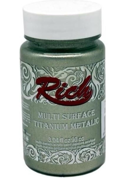 Rich Multi Surface Titanium 2504 Antik Gümüş Metalik 90 cc