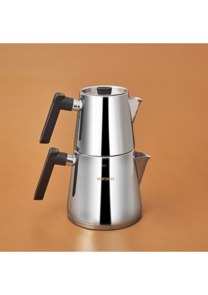 Ada Indüksiyon Tabanlı Midi Çaydanlık Takımı