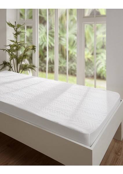 Ranforce Kapitoneli Fitted Çift Kişilik Alez Yeni (160X200+35) fiyatları