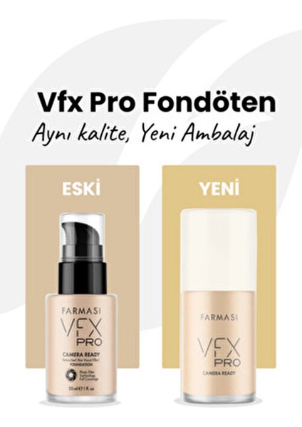 Vfx Pro Fondöten Medıum Ivory 30 ml fiyatları