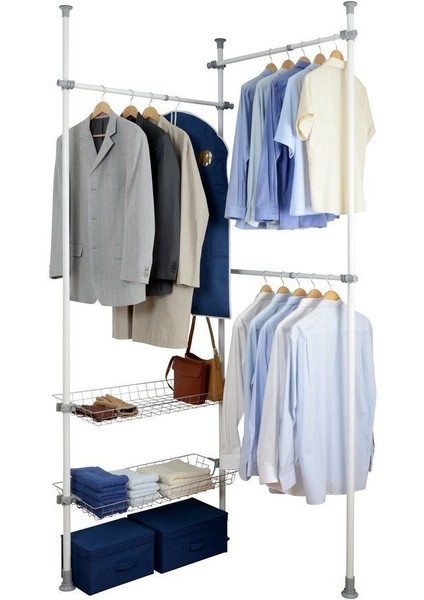 Tavan ve Zemin Arası Askılık Raf Sistemi – Teleskopik Sistem fırsatları