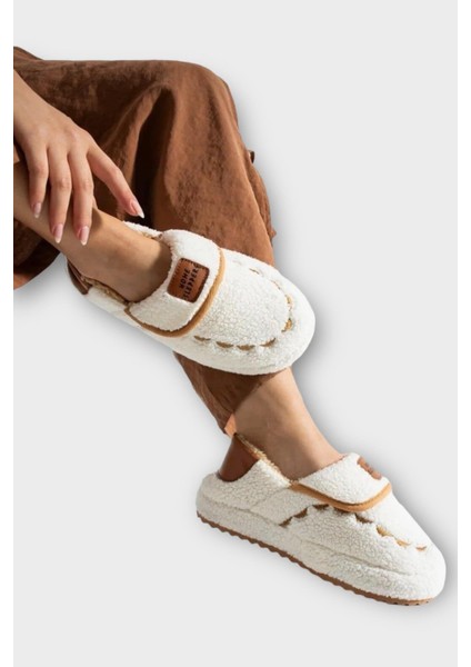 Pofuduk Ses Yapmaz Eva Taban Kadın Panduf Beyaz fiyatları