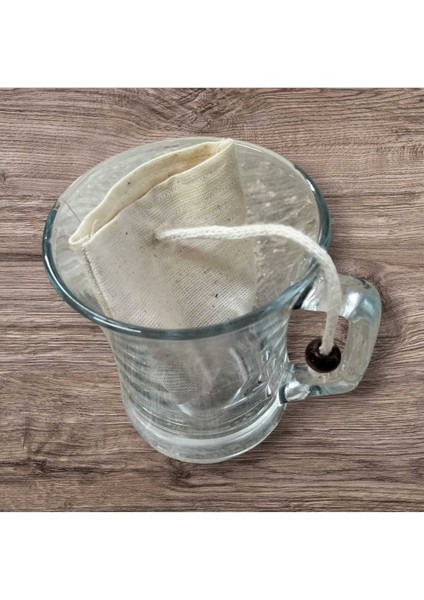 Yıkanabilir Ekolojik Çay Demleme Kesesi 12 Adet Tek Poşette modelleri