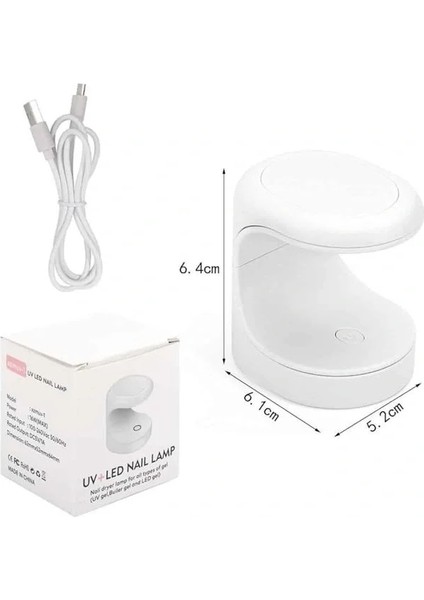 Mini Taşınabilir Kalıcı Oje Jel Tırnak Kurutucu Fototerapi Makinesi indirimleri