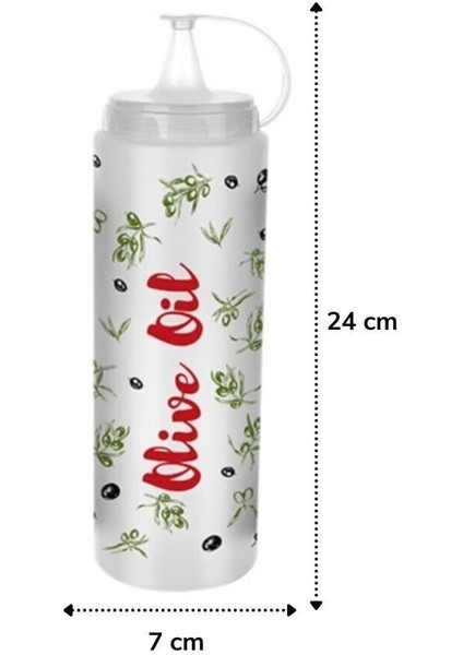 ® Şeffaf Kapaklı Sızdırmaz Yağlık Sosluk Şişesi Plastik Yağdanlık Master Chef AP-9471 fırsatları