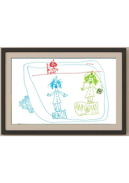 Yana Bayasitova 29X21CM Orijinal Karikatür Tablo