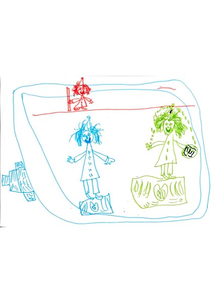 Yana Bayasitova 29X21CM Orijinal Karikatür Tablo modelleri