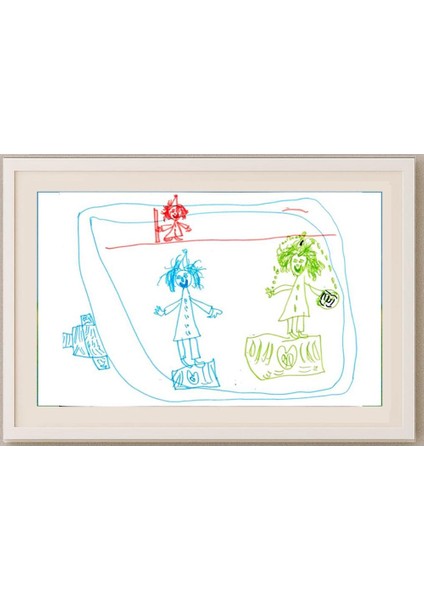 Yana Bayasitova 29X21CM Orijinal Karikatür Tablo fırsatları