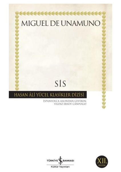 Sis - Hasan Ali Yücel Klasikleri