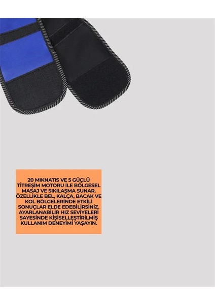 Yoğurma, Titreşim ve Manyetik Masaj Özellikli Zayıflama Aleti – 750G Hafif Tasarım fırsatları