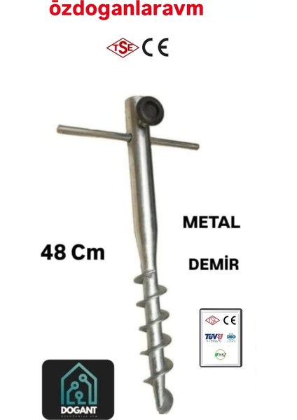 Plaj Şemsiye Kazığı Sabitleme Aparati