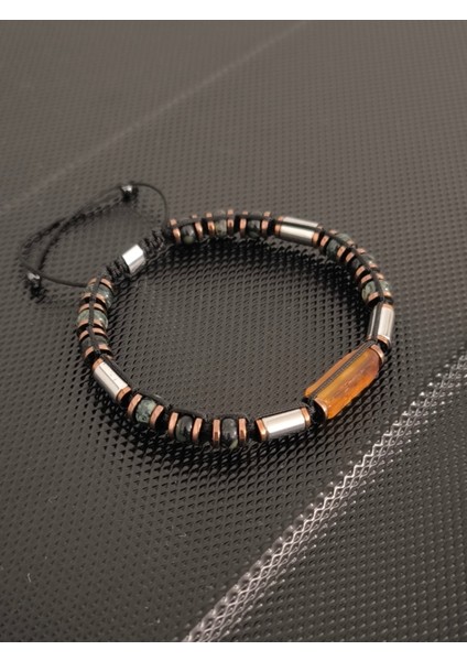 Septeryan-Baltık Damla Kehribar Doğaltaş Bileklik Takı Aksesuar Erkek Bileklik modelleri