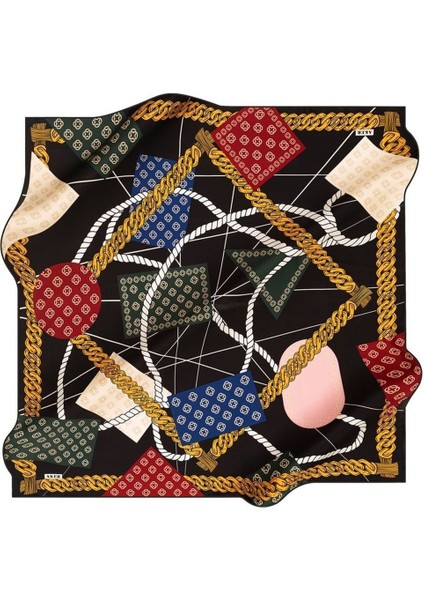 Nostalji Tivil Ipek Eşarp 8490-912