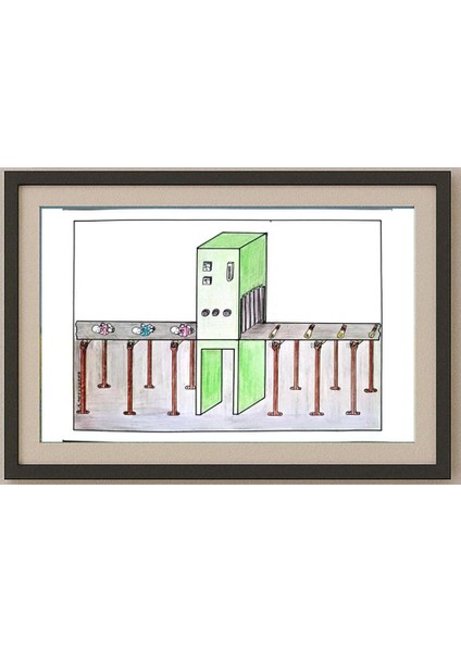 Dragan Milunovic 29X21CM Orijinal Karikatür Tablo