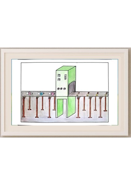 Dragan Milunovic 29X21CM Orijinal Karikatür Tablo fırsatları