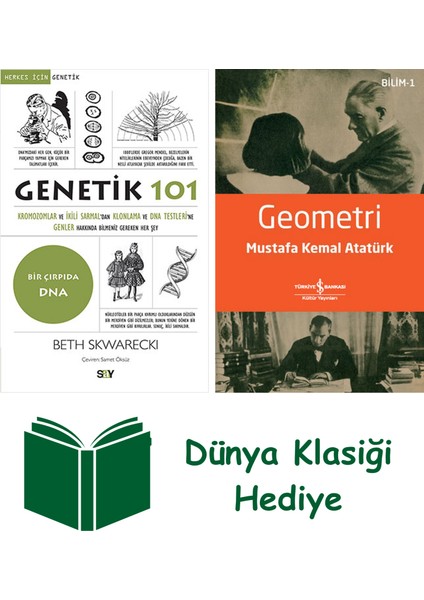 Genetik 101 + Geometri + Dünya Klasiği Hediye