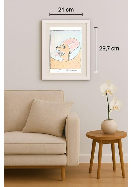 Chenzov Lev 29X21CM Orijinal Karikatür Tablo indirimleri