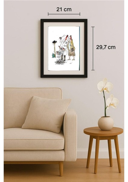 Georgijevski Miroslav 29X21CM Orijinal Karikatür Tablo fiyatları