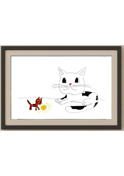 Mitkina Alena 29X21CM Orijinal Karikatür Tablo