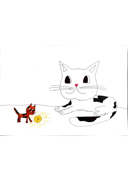 Mitkina Alena 29X21CM Orijinal Karikatür Tablo modelleri